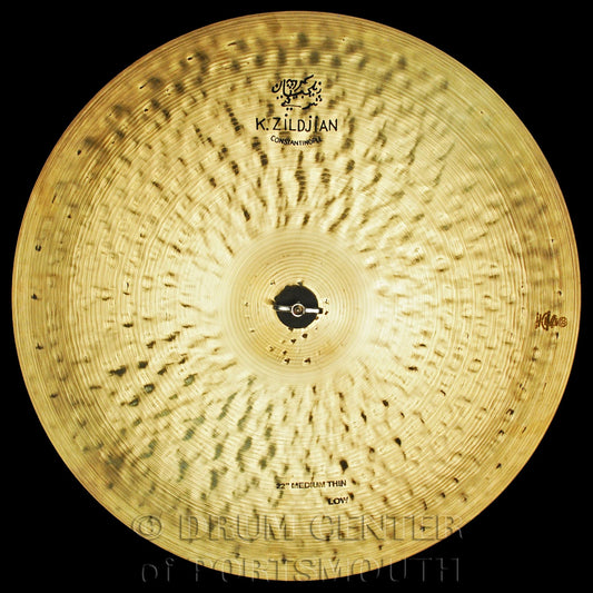 Zildjian K Constantinople Medium Thin Low Ride Cymbal 22" 4 grams